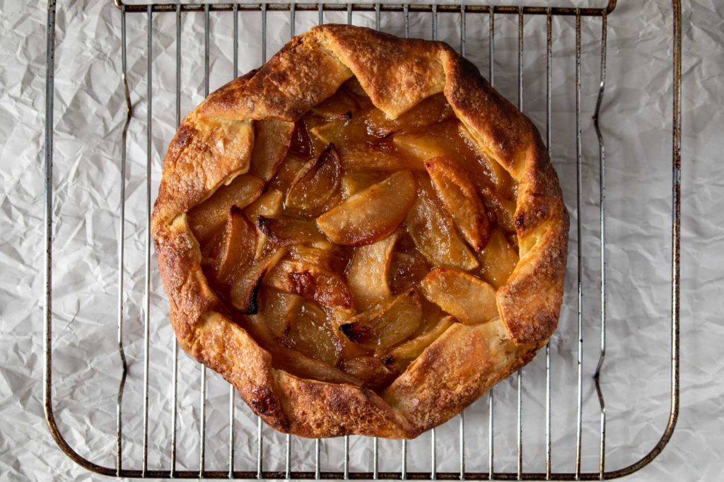 ginger apple galette