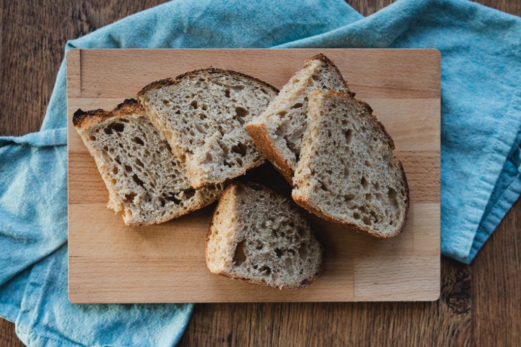 slices of sourdough bread