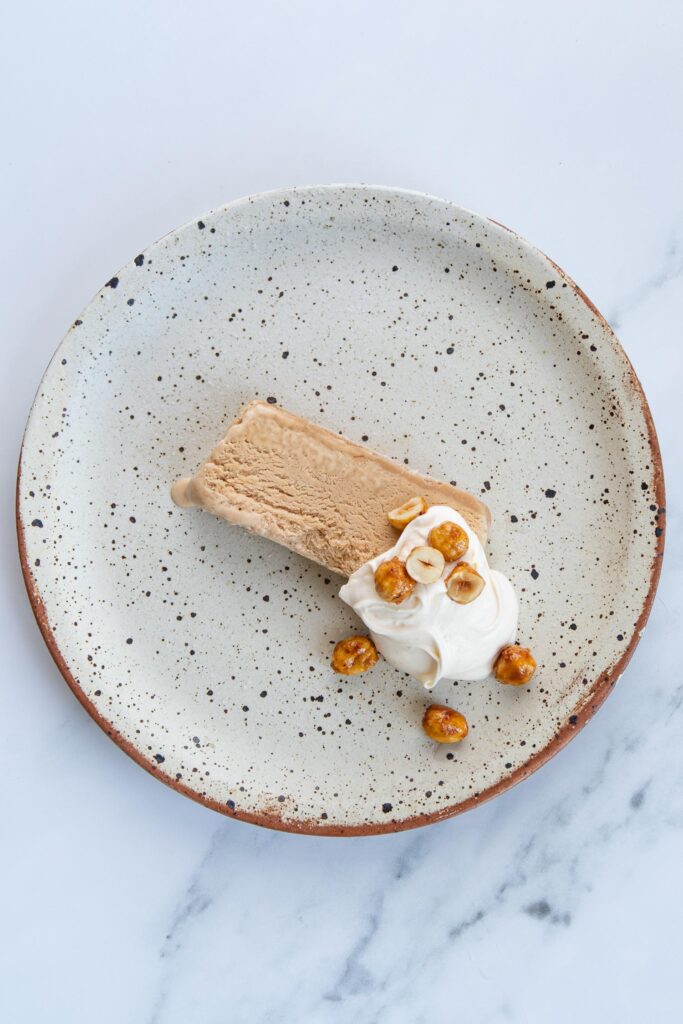 coffee semifreddo: italian no-churn ice cream