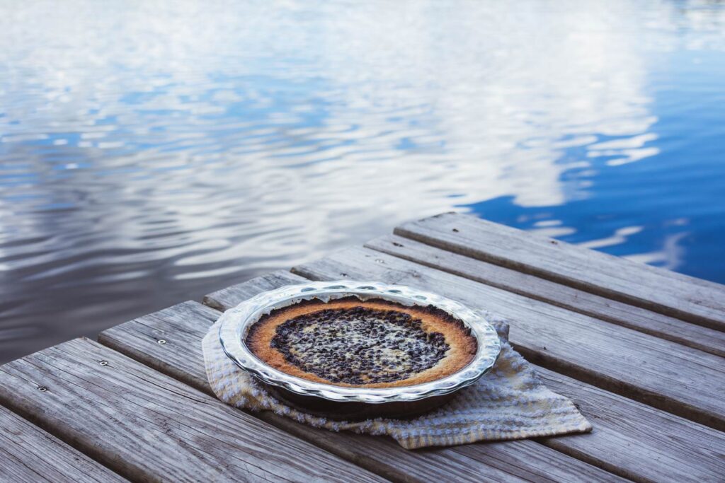 mustikkapiiraka finnish blueberry pie