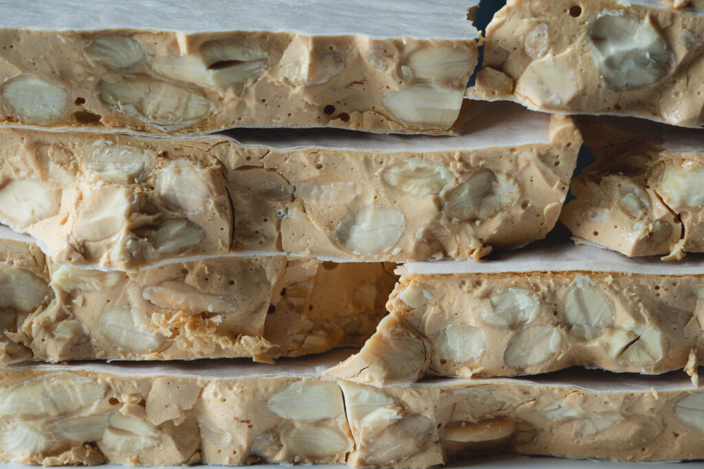 Turron de alicante, hard Spanish almond nougat