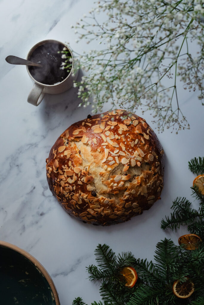 julekage norwegian christmas bread