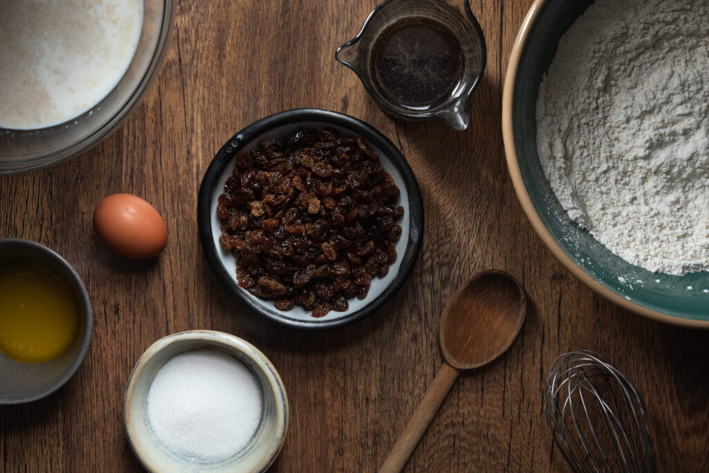 ingredients for oliebollen