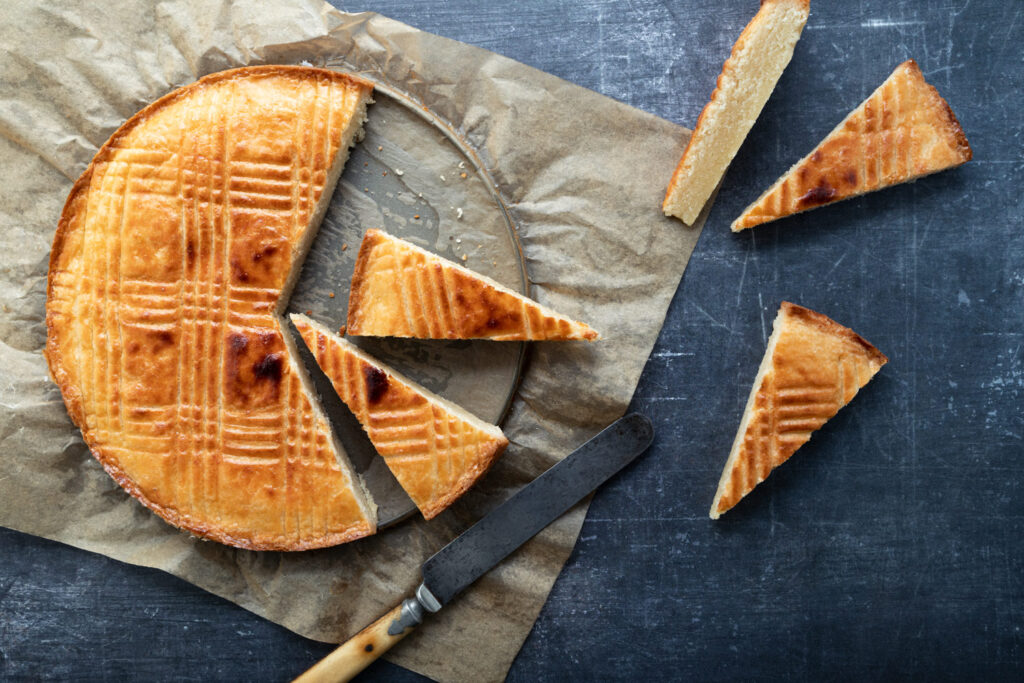 slices of Dutch boterkoek