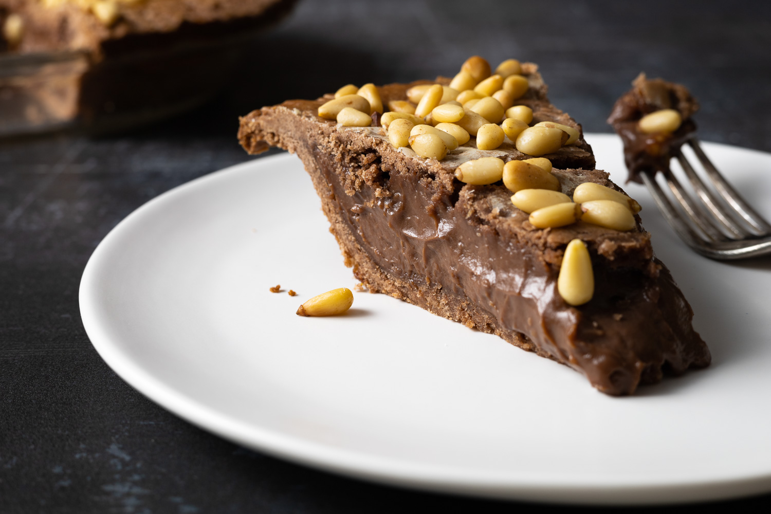 Chocolate Torta della Nonna | the Sunday Baker